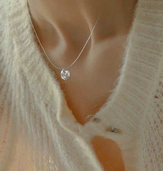 designer Pendant Necklaces for women Elegant Diamond locket Necklace Highly Quality Choker chains Designer Jewelry Plated Silver girls Gift