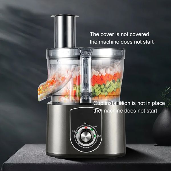 Multifunctional Vegetable Dicing Machine Commercial Carrot Potato Cube Slicing Dicing Cutter Food Processor
