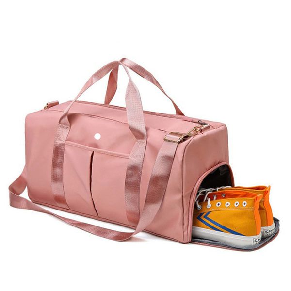 Women&#039;S Handbag Fitness Shoulder Bag Sports Large Capacity Travel Bag Shoe Location Wet And Dry Separated Household Outsourcing