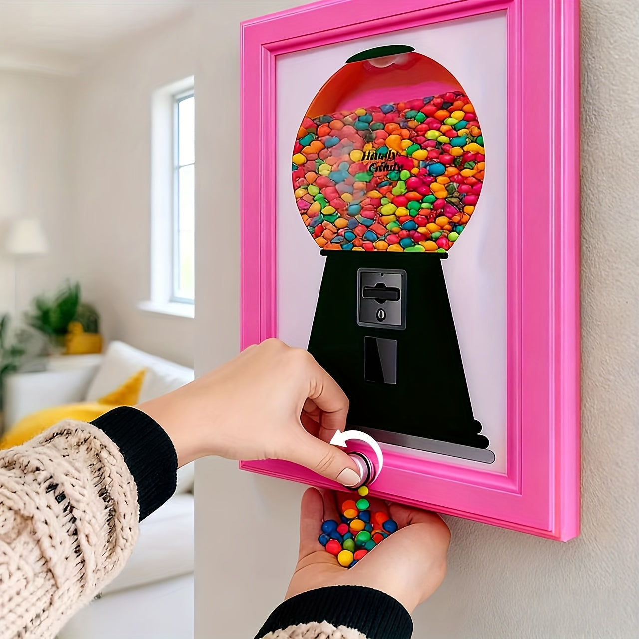 TEMU Photo Frame Designed To Hang On The Wall With A Is Perfect For Showcasing Photos While Providing To Candy, Nuts And Pet Treats