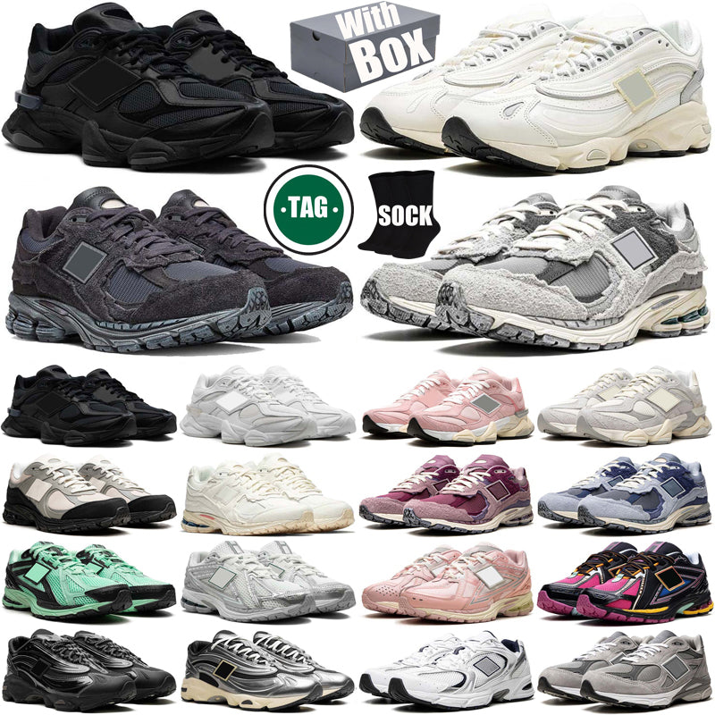 With Box Designer running shoes sneakers for mens womens Triple Black White Grey pink Phantom Sea Salt men women trainers