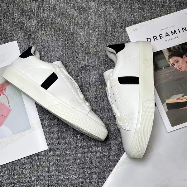 Luxury designer shoes Campo Recife Chromefree Leather Sneaker Black White Natural Matcha Orange Fluo Iridescent Almond Aqua outdoor mens tra