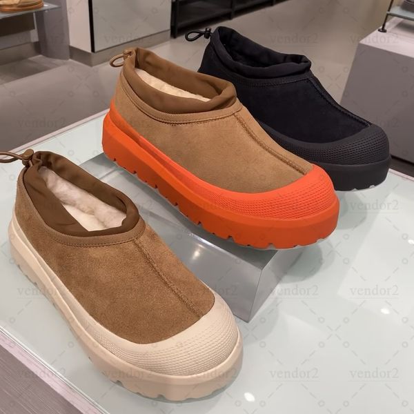Tasman Weather Hybrid Slippers Ultra Mini Boots All Gender Men Women Tazz Waterproof Rain Classic Chestnut Orange Sheepskin Winter Slip-on S