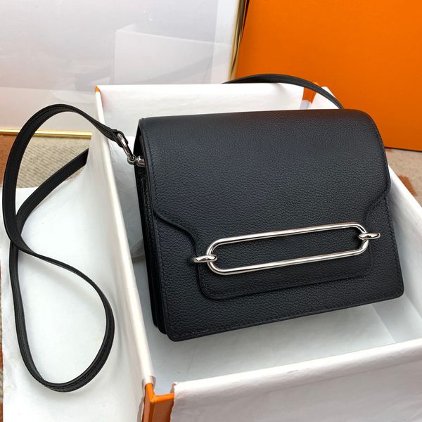 10A Retro Mirror Quality designer handmade women&#039;s bags beeswax line shoulder crossbody Bag pig nose luxury solid color classic fashion