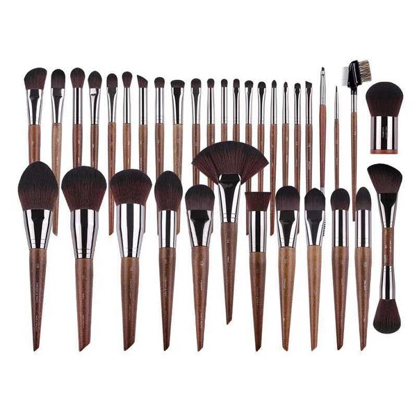 MyDestiny MUF Makeup Brush Set Kit Foundation Blusher Eyeshadow Highlight Powder Eyebrow Brushes for Professional Artist W241216