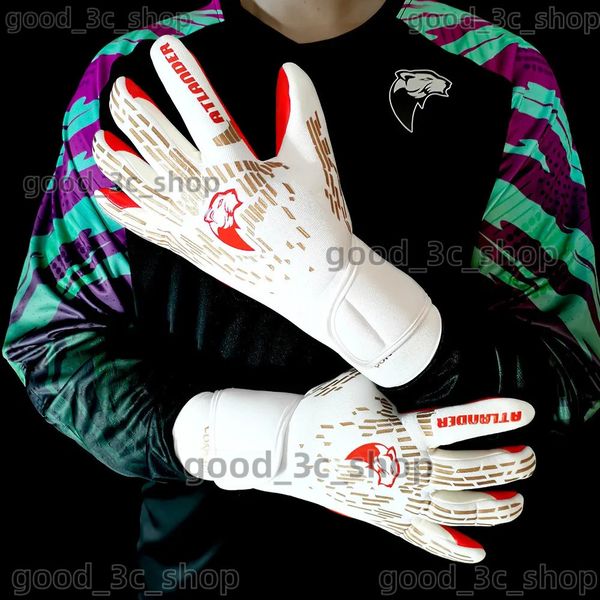 Atlas Pro Goalkeeper Gloves Latex Football Wrist Strap S Adults Anti-Slip Protection Soccer Strong Grip Match Training Goalie Glove 240828 2