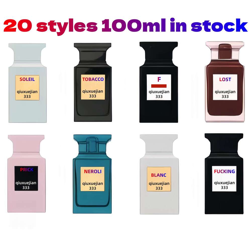 20 types 100ML Perfumes for Mens perfume Womens Fragrance 100ml EDP Eau De Parfum Spray Designer Perfumes Long Lasting Fragrances Wholesale Fast del