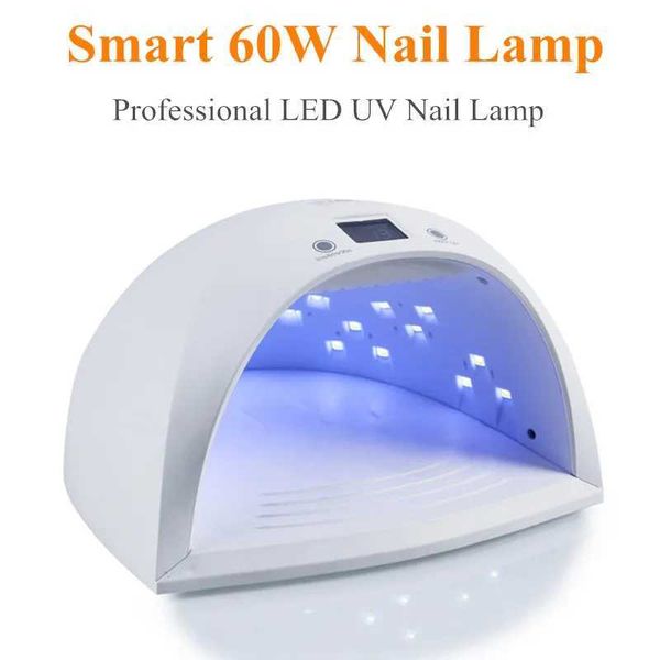 Nail Dryers 60W UV LED nail lamp 27 LED fast dryer nail dryer for all gel polishing curing lamp automatic 100-240V for home and salon G24052