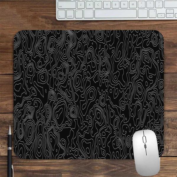 Black White Texture Keyboard Pad Mouse Gaming Pc Accessories Rubber Mat Mousepad Gamer Mausepad Deskmat Mats Mause Laptops PadsM240802