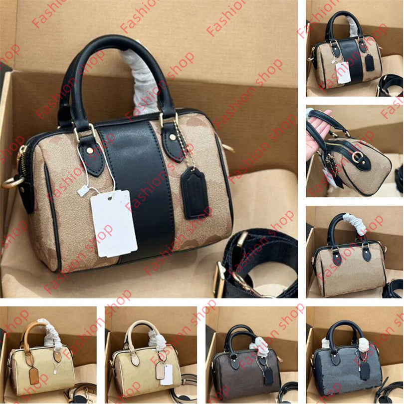 Designer co a chs Rowan Boston pillow bag women coa handbag tote high quality Shoulder crossbody bags Clutch wallet Hobo purses ladies messenger Sat