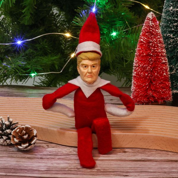 non-woven fabric C ordinary celebration ornaments decorations Christmas elf dolls 1209