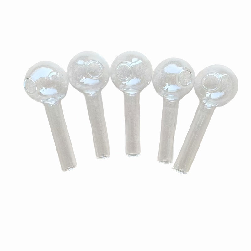 70mm Pyrex oil burner glass pipe tube 30mm OD Ball for water Smoking Glass pipe bongs oil rig Hookah Bubbler Tool