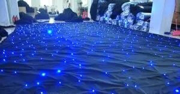 4M 5M LED Star Curtain RGBW RGB Colored LED Stage Backdrop LED Star Cloth for Wedding Decoration 90V-240V with DMX Controller224S LL