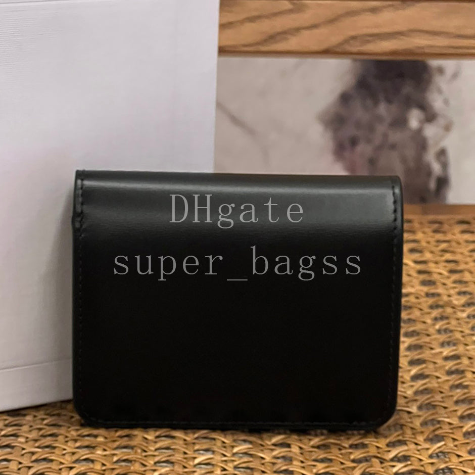 Mini coin purse Luxury designer bag Mirror quality wallet 11CM handbag genuine leather card holder with box 25C10K622A