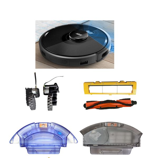 Robot vacuum cleaner ABIR X8, laser system, UV cleaning, TOF intelligence, multi-layer map, customized room, floor cleaner and various acces