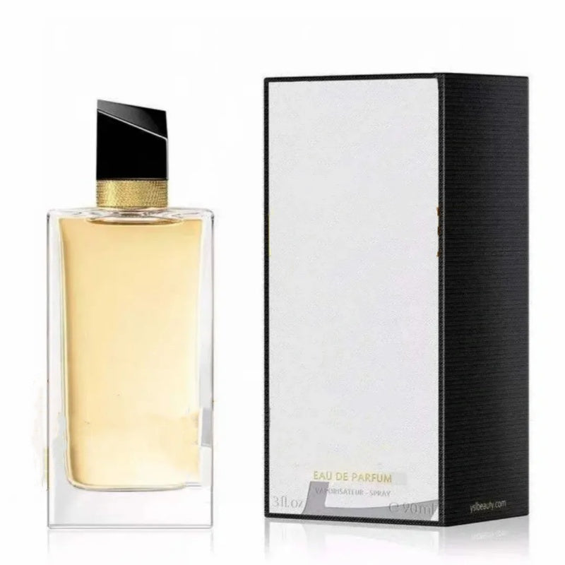 2025 Luxury Brand Black YY SL Opium Over Red Perfumes Libre Glitter Edp Intense Classic Perfume Lady Girl Charming Smell Lasting 90ml Confident High