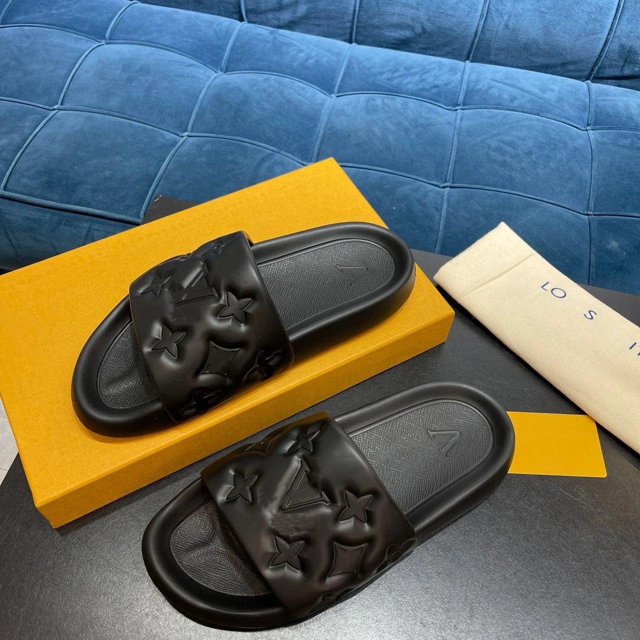 Designer Slides Womens Slippers Bag bloom flowers printing leather Web Black shoes Fashion luxury summer 1v sandals beach sneakers SIZE 36-45