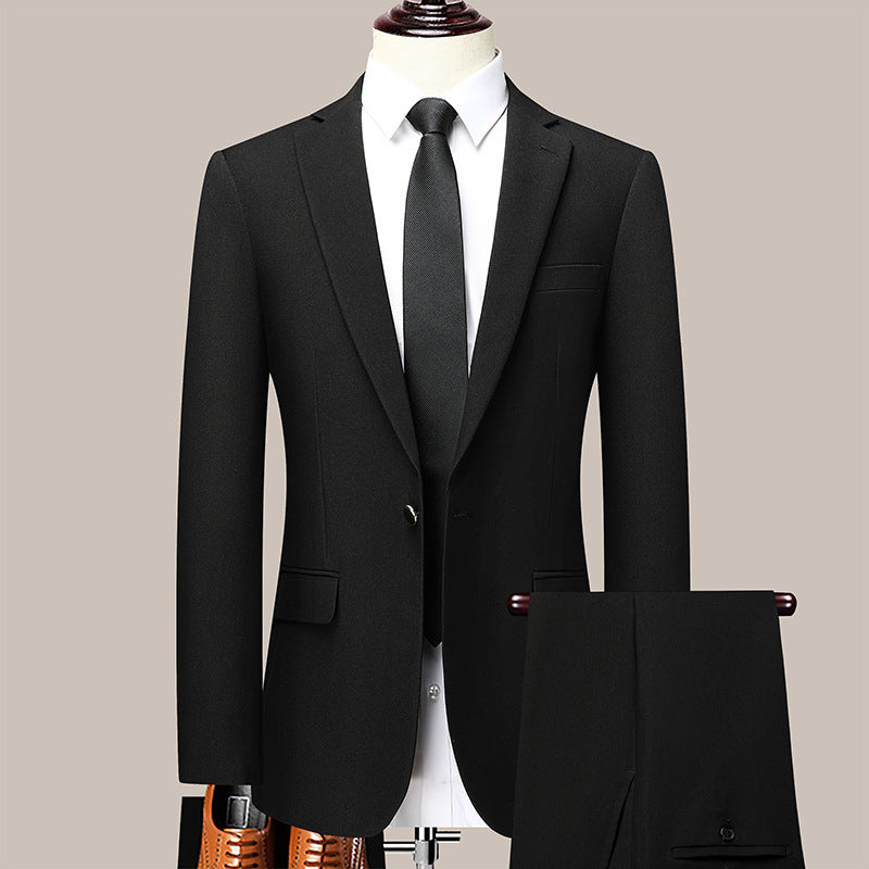 k1042 Men&#039;s Slim Fit Wedding Suit - High-End Fashion Business Attire