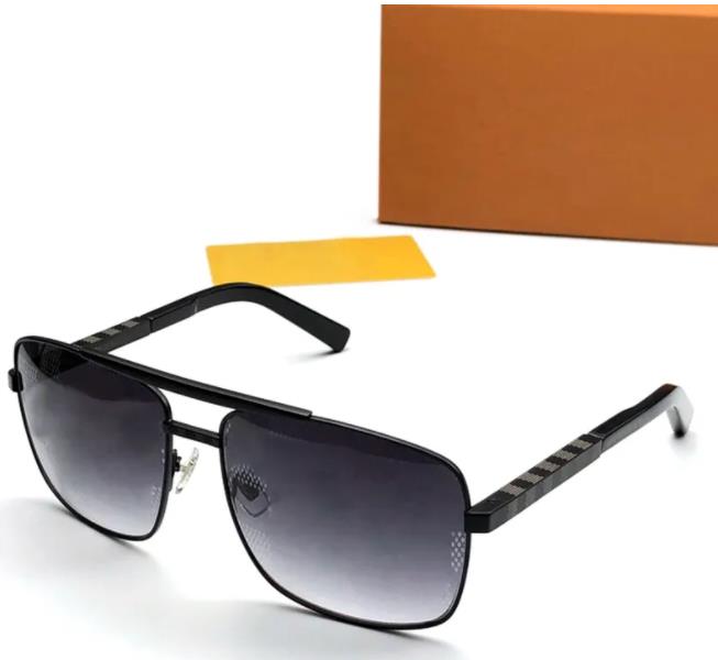 Luxury men sunglasses designer man big square sunglasses for mens gold glasses antireflection european style eyeglasses outdoor beach driving L sung