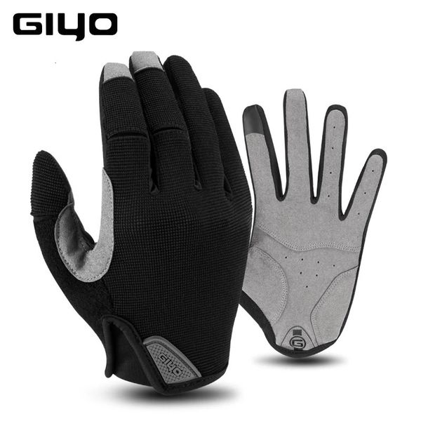 GIYO Winter Sport Cycling Gloves Fishing Gym Bike Gloves MTB Full Finger Cycling Gloves For Bicycle Male Women guantes ciclismo 241219