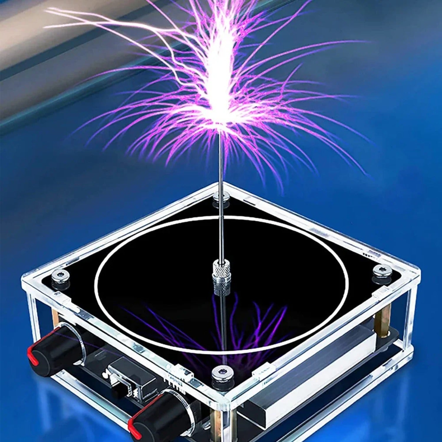 TEMU Music Coil Arc Plasma For Coil Desktop Toys Science Teaching Set Experiment Model Birthday Gift 15 Years Old Boy Gift, Educational Experiment,