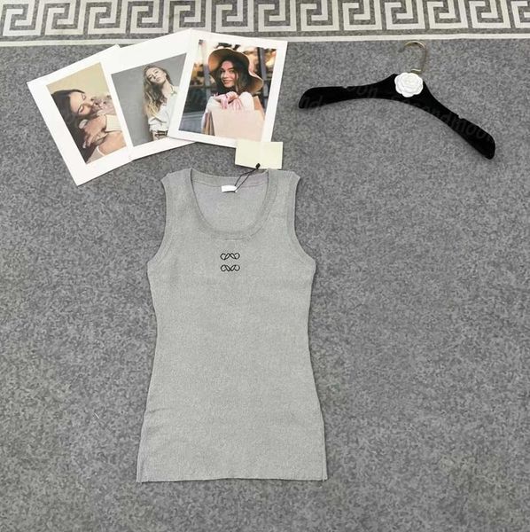 Cropped Top T Shirts Women Knits Tee Knitted Sport Tank Tops Woman Vest Yoga fashion25ess