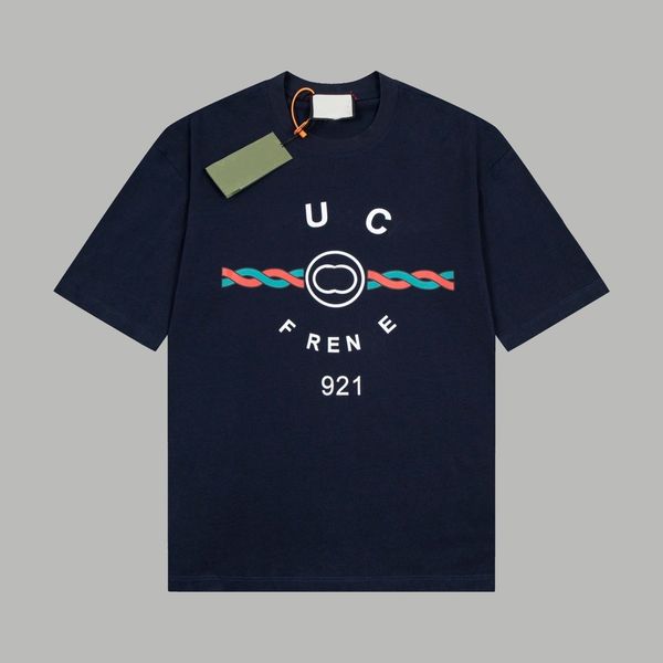 Designer T Shirt Luxury Mens Black Letter shirt mens fashion Printed Shirts Short Sleeve Fashion Brand Designer Cotton T Shirt Woman Short M