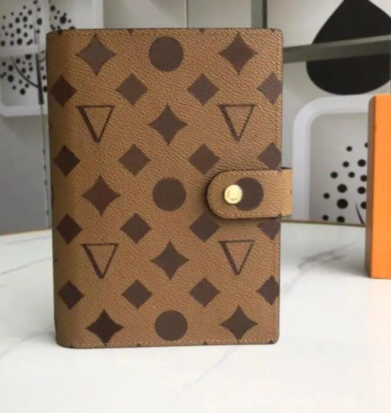 R20106 -LARGE- RING AGENDA COVER Wallet Card Holder Planner Diary wer Canvas 19cm*14cm