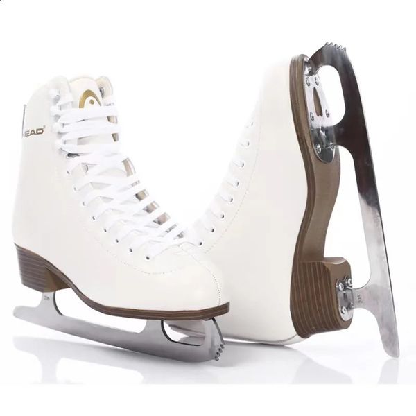 Ice Skates Ice Hockey Skates Shoes for Adults Teenagers | 2024 Pro Cowhide Warm Thick Winter