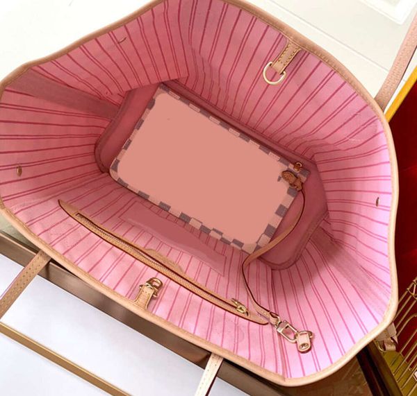 Evening Totes Tote bag Designer bags handbag wallet Fashion Leather messenger old wer Brown lattice MM shoulder Women Bags High Capacity 99e