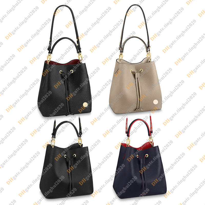 Ladies Fashion Designe Luxury BB & MM Bucket Bag Shoulder Bags Cross body TOTE Handbag Top Mirror Quality M44020 M45256 M46526 M45555 M45497 M11815