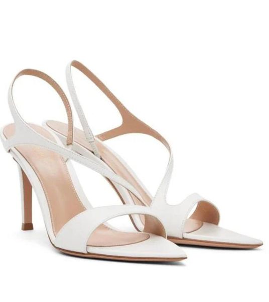 2024s Wedding dress Woman high-heel sandal Rossi Women&#039;s Mayfair Slingback High Heel Slide Sandals 35-41Box