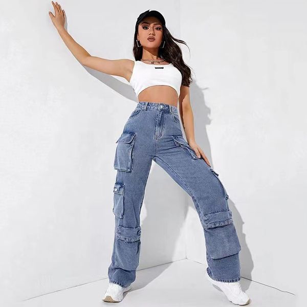 women jeans womens women jeans designer Mid Waisted High Wasted Straight Leg Loose Stretchy Lightweight Tummy Control Trendy Jeans for Women