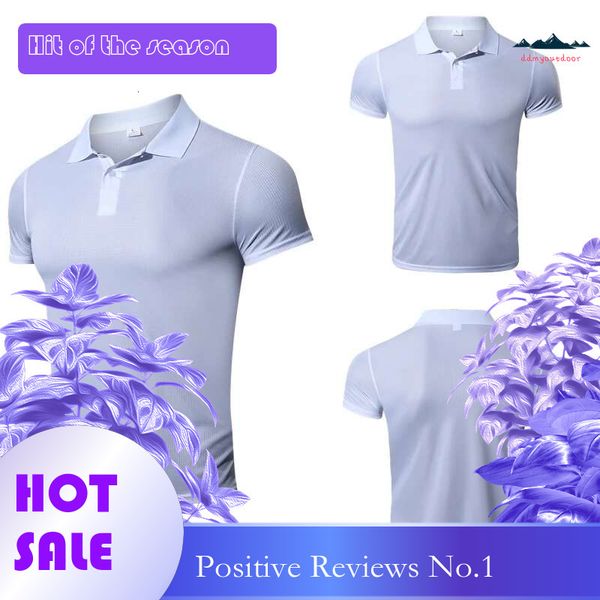 Ddmyoutdoor China Domestic Dry Fit T Man Summer Polyester Short Sleeve Polo Shirt Clothing Sports Tops Camisetas Mascua