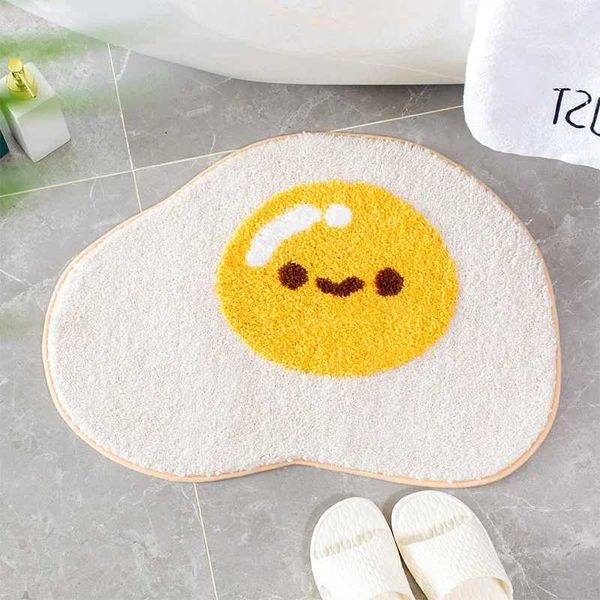 Cute bath mat non slip soft bath mat for showering cute plush microfiber super absorbent plush carpet 40X60Cm bathroom runner Y250111