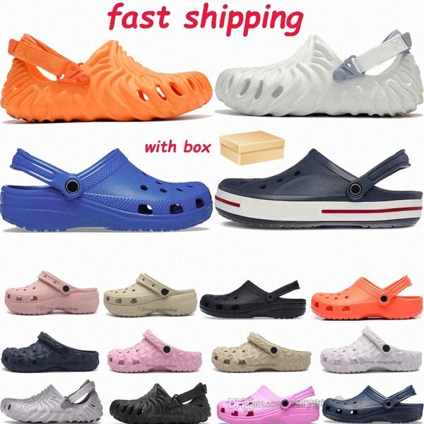 clog slides designer sandals men women kids slides slippers beach flat classic triple white black blue green pink red outdoor waterpro62Wn#