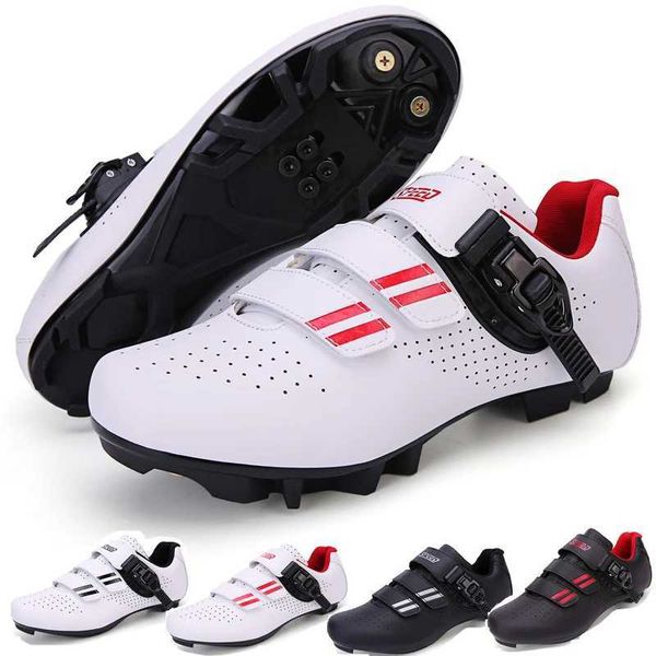 Men Cycling Shoes Women MTB Shoes Off-road Bike Sneakers Triathlon Self-locking Non-slip Bicyc Shoes Flat Buck Racing ShoesXJ241121