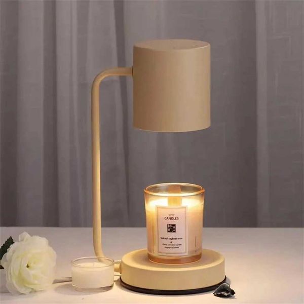 New modern candles warm lamps metal wax burners retro melting wax lamps 220V simple desk lamps fragrant desk lamps decorative lamps X241021