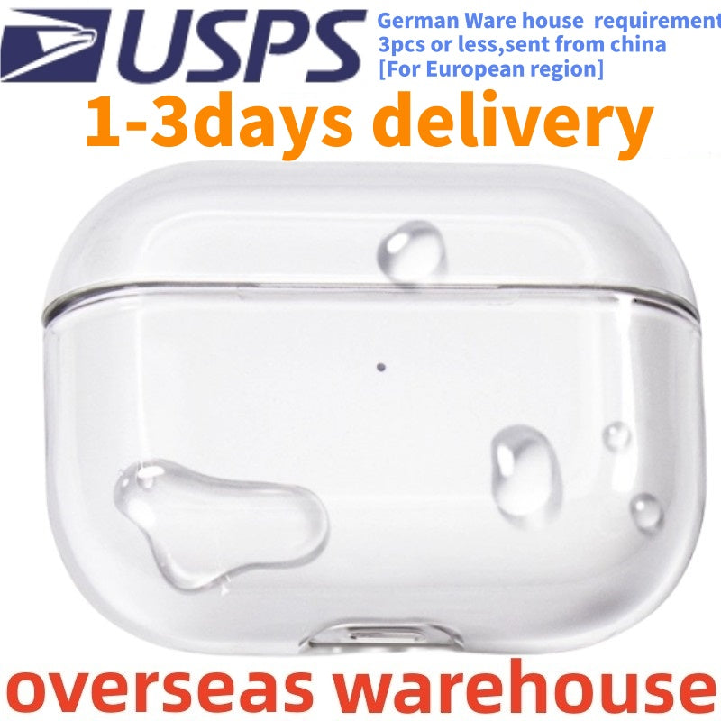 USA Stock for AirPods pro 2 earphone 3rd 5 4 6 earphones 3 Solid Silicone Cute Protective Headphone Cover Wireless Charging 3nd 2nd anc case