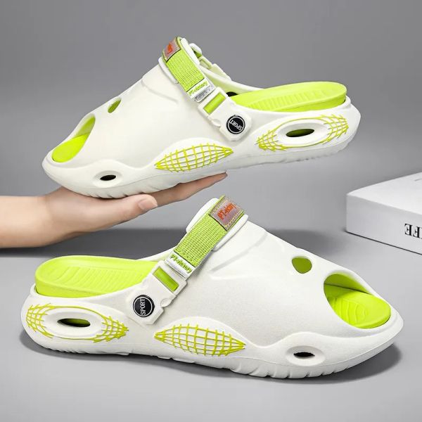 Men&#039;s Beach Sandals 2024, Stylish Home Slippers for Men, Outdoor Casual Shoes