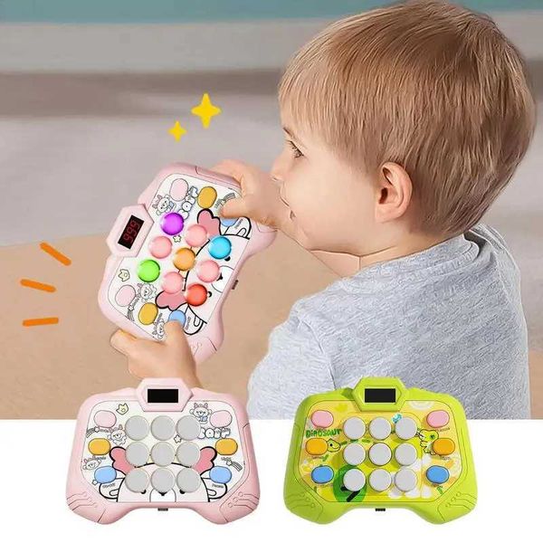 Fidget Bubble Game Push Puzzle Toys Funny Light-up Fast Push Game Machine Sensory Toys Quick Push Bubble CompetitiveXJ250211