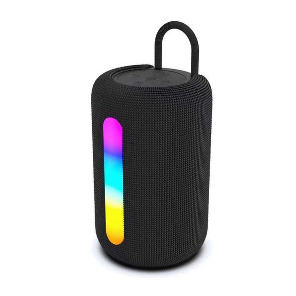 Rock EBS-042 Mini Portable Speaker Colorf Fabric Mesh With Handle Bass Sound Effects Heavy Bass Type C Charging Port Z241224