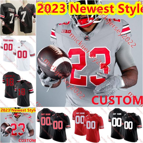 Cade Stover Denzel Burke Ohio State Buckeyes football Jersey Steele Chambers Bennett Christian Devin Brown TC Caffey Jerron Cage Caden Curry