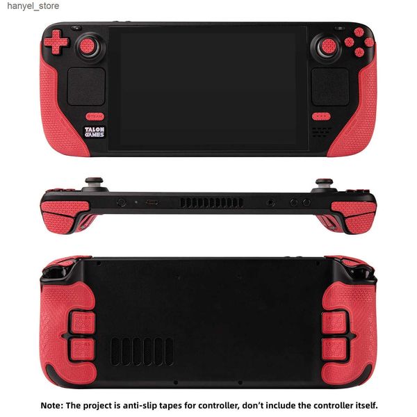 Game Controllers Joysticks TALONGAMES Controller Grip Tape Compatible with Steam DeckAnti-SlipButtonsTextured Skin Kit for OLED Version Hand