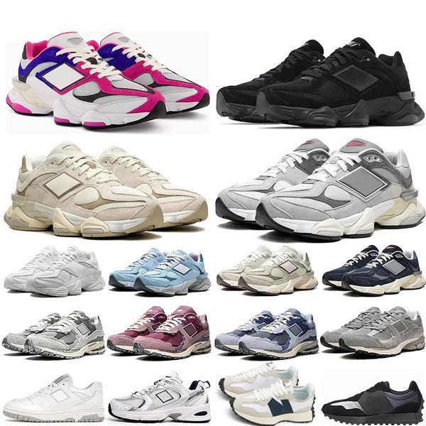 New Balanceshoes Running Shoes para homens Mulheres 9060 550 327 2002r 530 Couro Triplo preto Branco ao ar livre Tênis casuais de esportes c