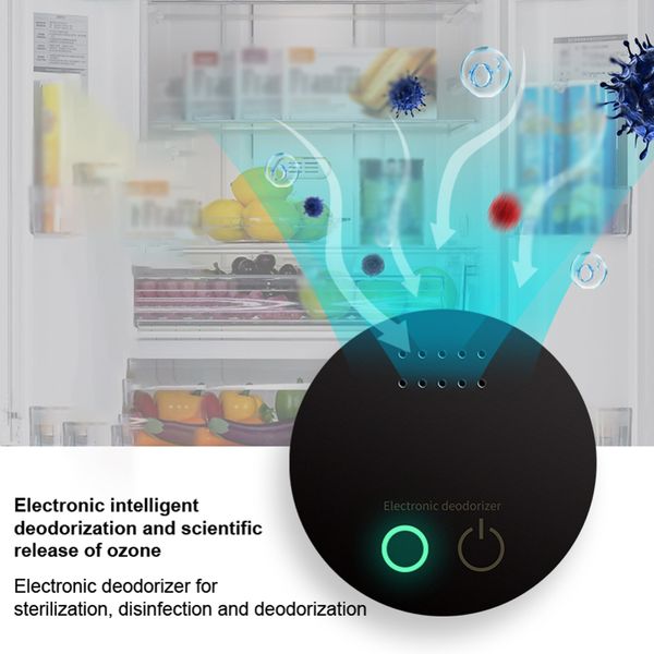 Refrigerator Deodorizing Sterilizer Fridge Air Purifier Ozonide Deodorant Household Kitchen Keeping Fresh for Home Toilet Car Shoe Cabinet