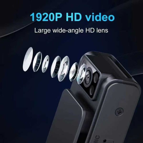 Sports Action Video Cameras WiFi sports camera handheld thumb high-definition night vision 1080P on-site law enforcement recorder H240614