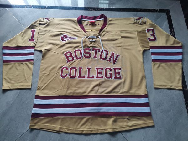 Hockey jerseys Physical photos Boston College 13 Johnny Gaudreau Men Youth Women High School Size S-6XL or any name and number jersey