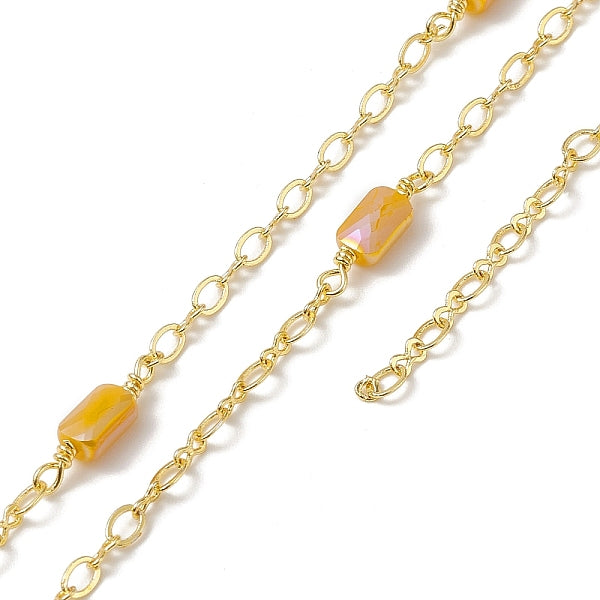 Chaînes de câble en laiton doré placage de rack