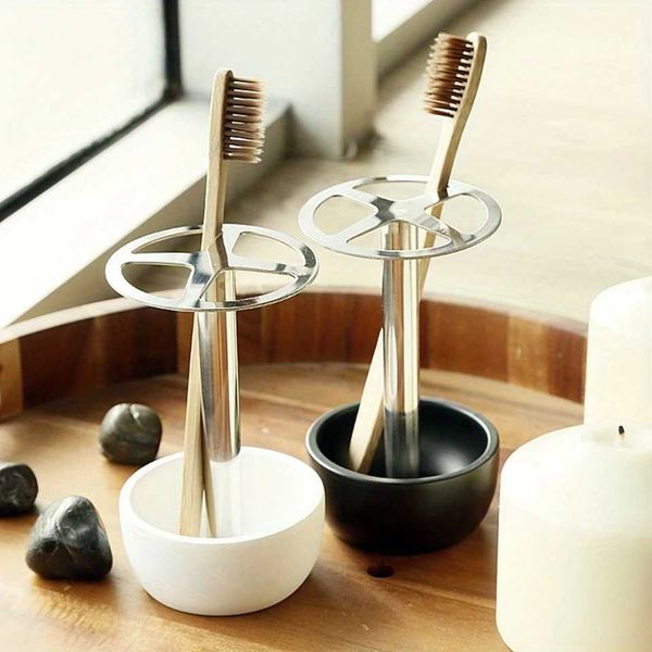 1pc Toothb Holder Rack Mti-functional Tableware Rack Household Pen Holder Makeup B Holder Bathro Accessory RaT250115